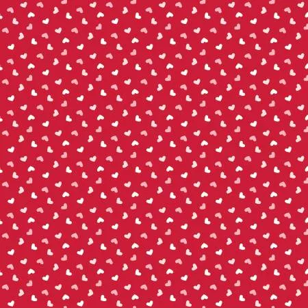 Seasonal Basics Heart Toss Red
