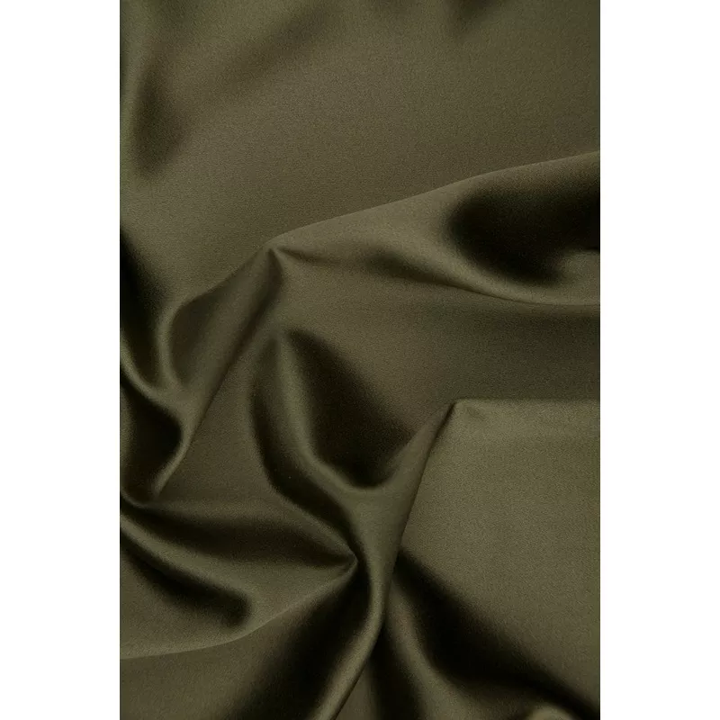 sepia-silk-crepe-back-satin-fabric Sepia Silk Crepe Back Satin Fabric