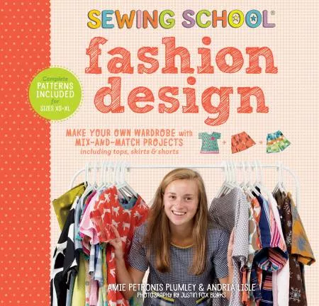 Sewing School Fashion Design Spiral Bound Book