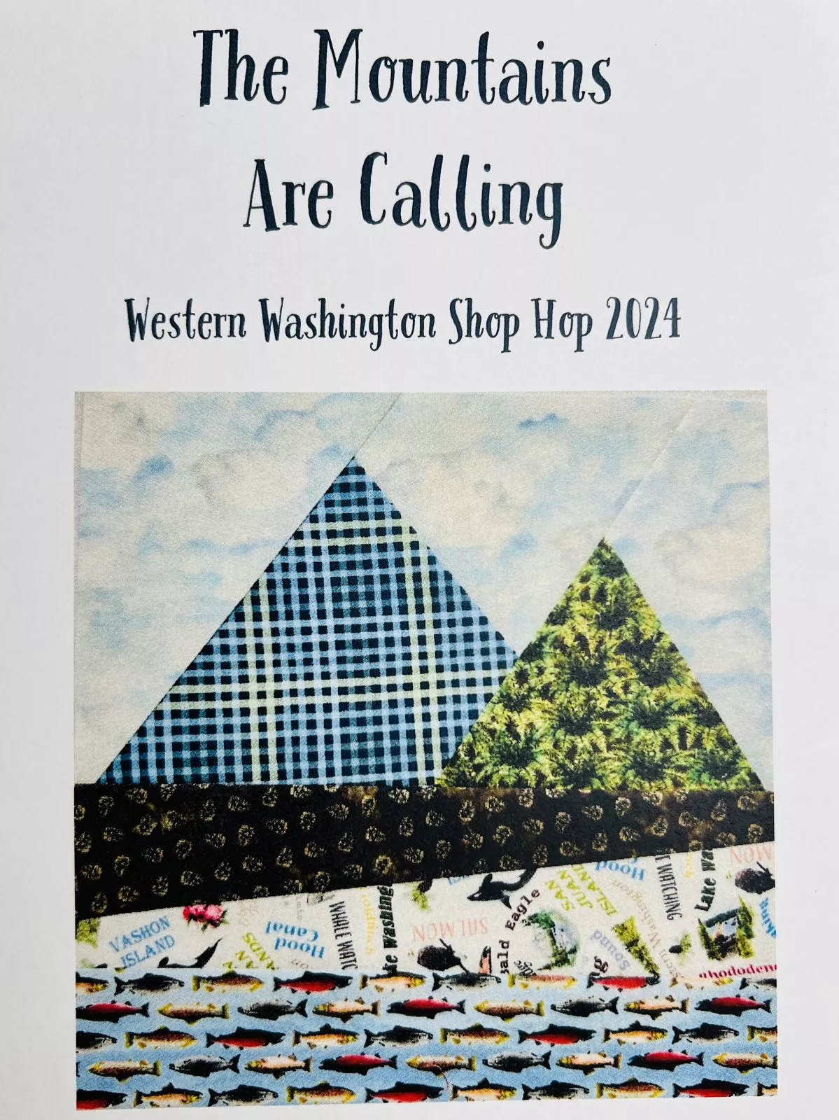Shop Hop 2024 Digital Download - The Mountains are Calling w/Template