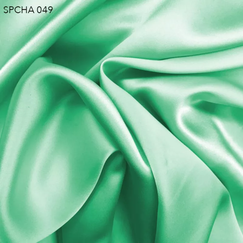 Silk Charmeuse – Mint Green
