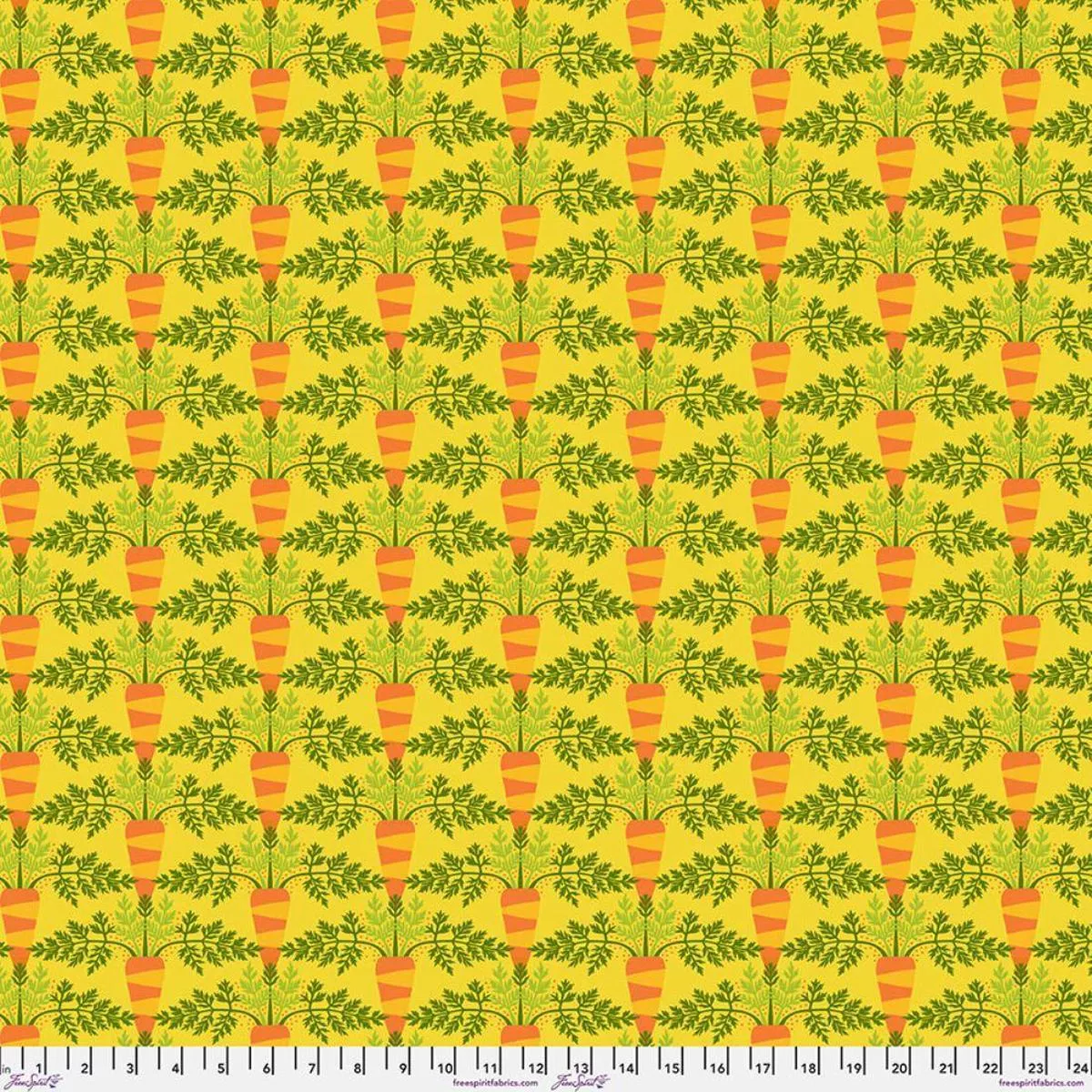 small-carrot-yellow-by-jane-sassaman Small Carrot Yellow by Jane Sassaman