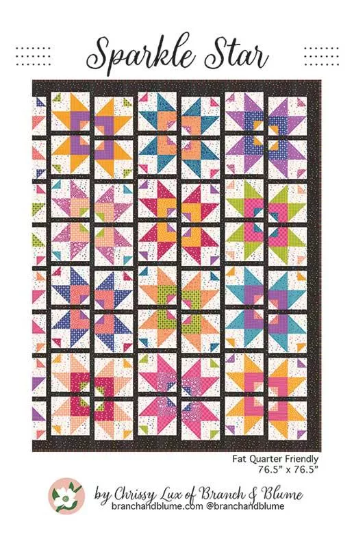 Sparkle Star Quilt G* BNB 2602 Branch & Blume#1