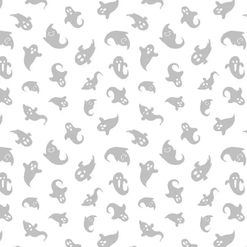 spooky-spectacle-ghost-toss-white-on-white-cotton-44-45-fabric-per-yard Spooky Spectacle – Ghost Toss White on White Cotton 44″/45″ Fabric Per Yard