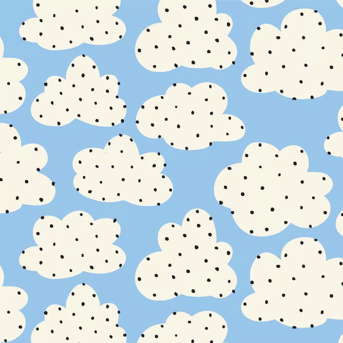 spotty-sky-blue-by-sandra-hutter Spotty Sky Blue by Sandra Hutter