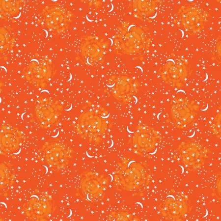 Starry Sky Orange Glows in the Dark BEN061226