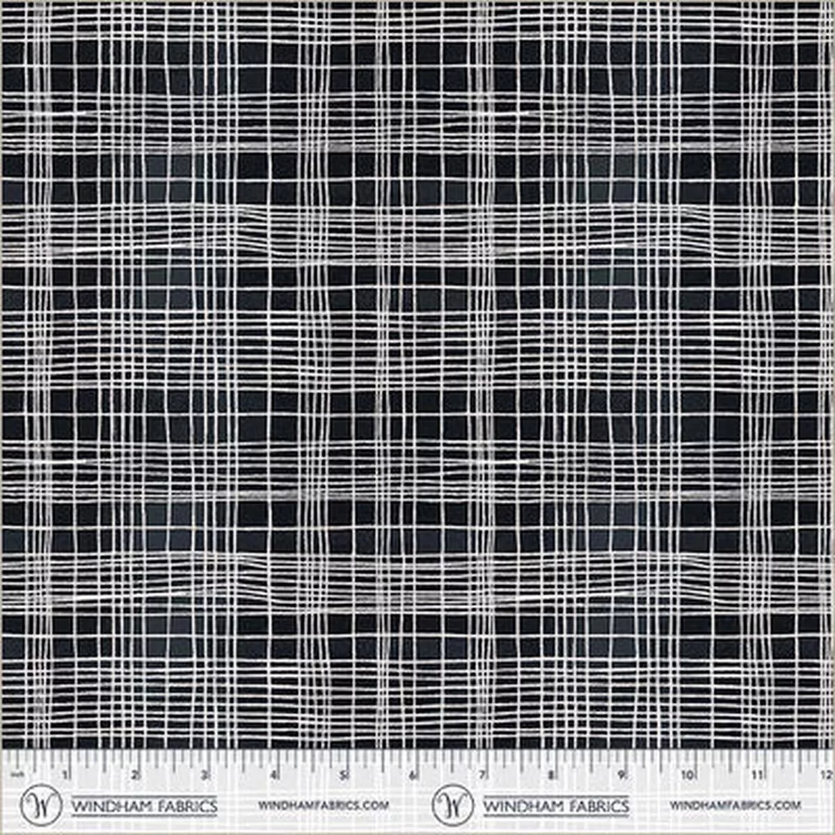 string-theory-plaid-space-tunnel-cotton-43-44-fabric-per-yard String Theory Plaid Space Tunnel Cotton 43/44 Fabric Per Yard