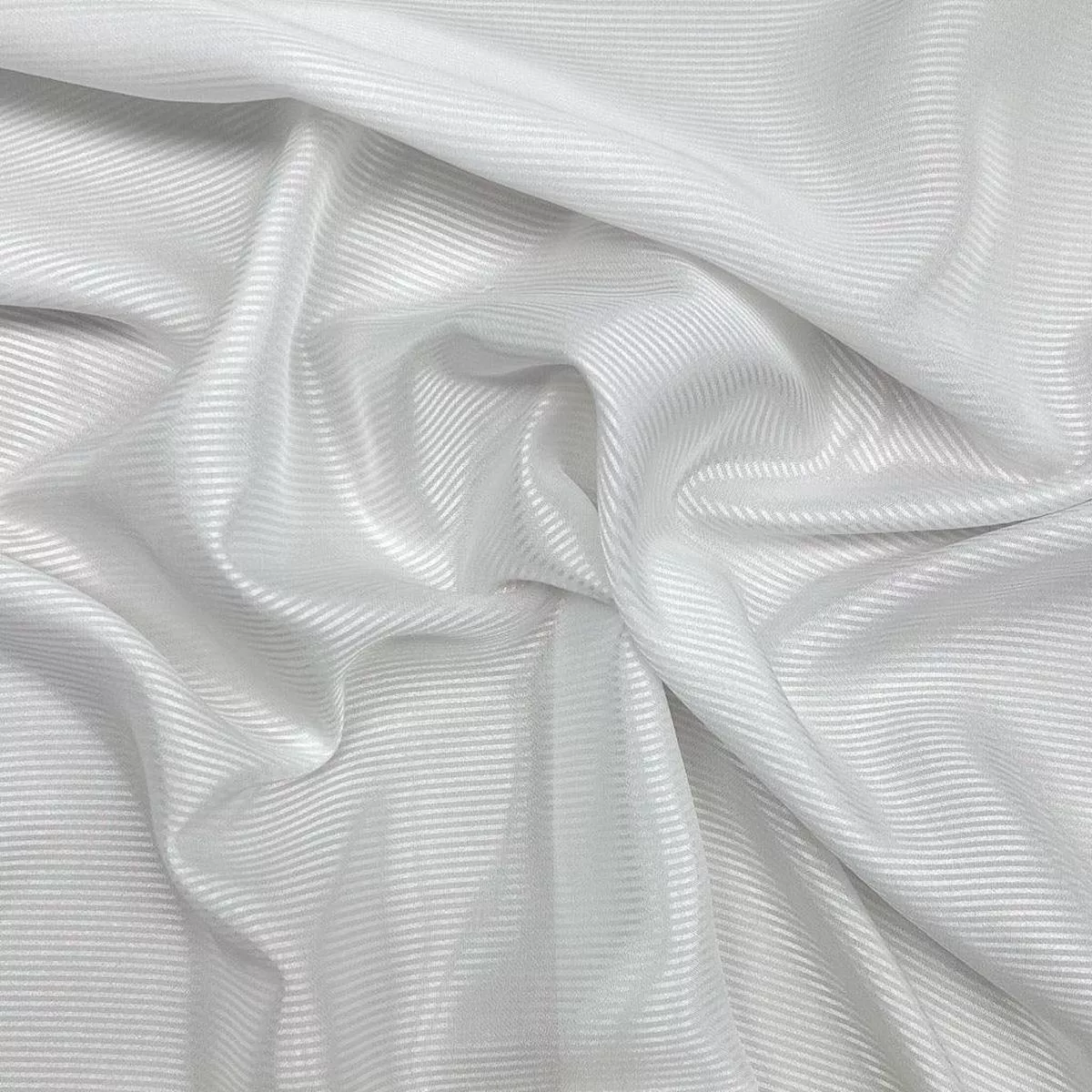 striped-white-lightweight-polyester-fabric Striped White Lightweight Polyester Fabric