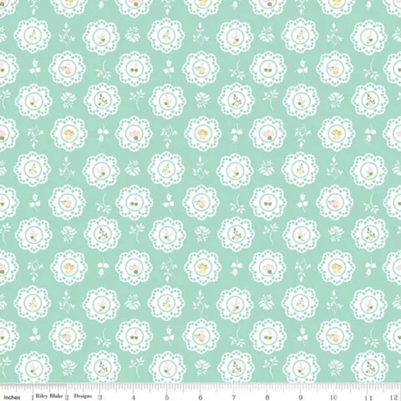 summer-skies-fireflies-doilies-aqua Summer Skies & Fireflies Doilies Aqua