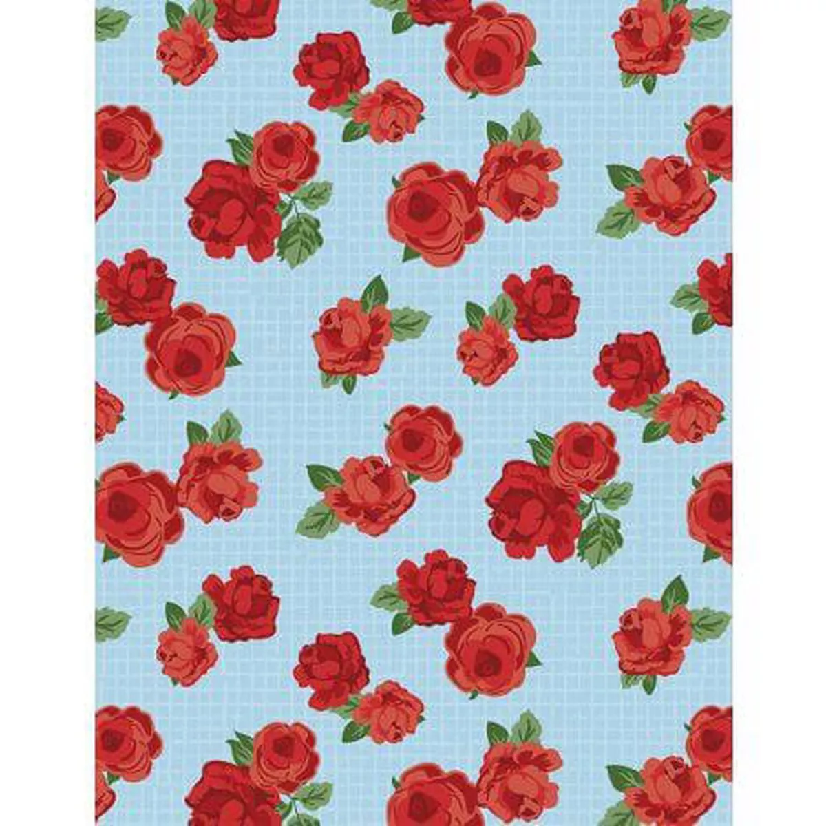 summertime-daydream-florals-all-over-light-blue Summertime Daydream – Florals All Over – Light Blue