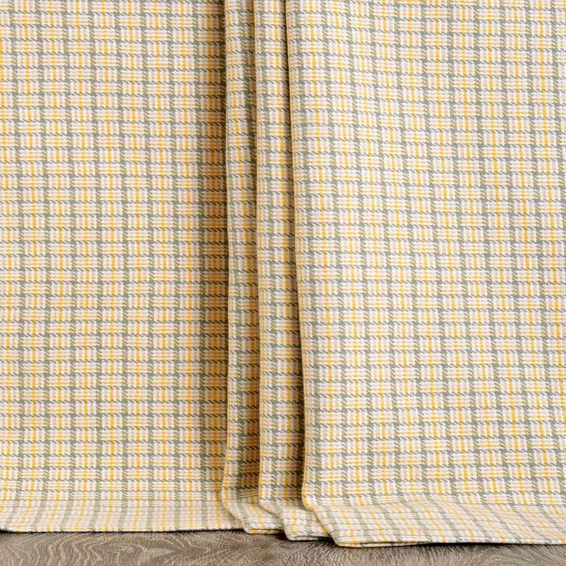 sunny-day-fabric-by-metre-yellow-gray-white ‘Sunny Day’ Fabric by the Metre (Yellow/ Gray/ White)
