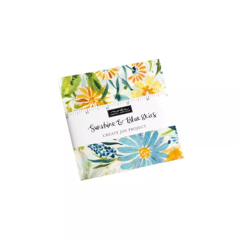 Sunshine Blue Skies Charm Pack 39820PP Moda Precuts#1