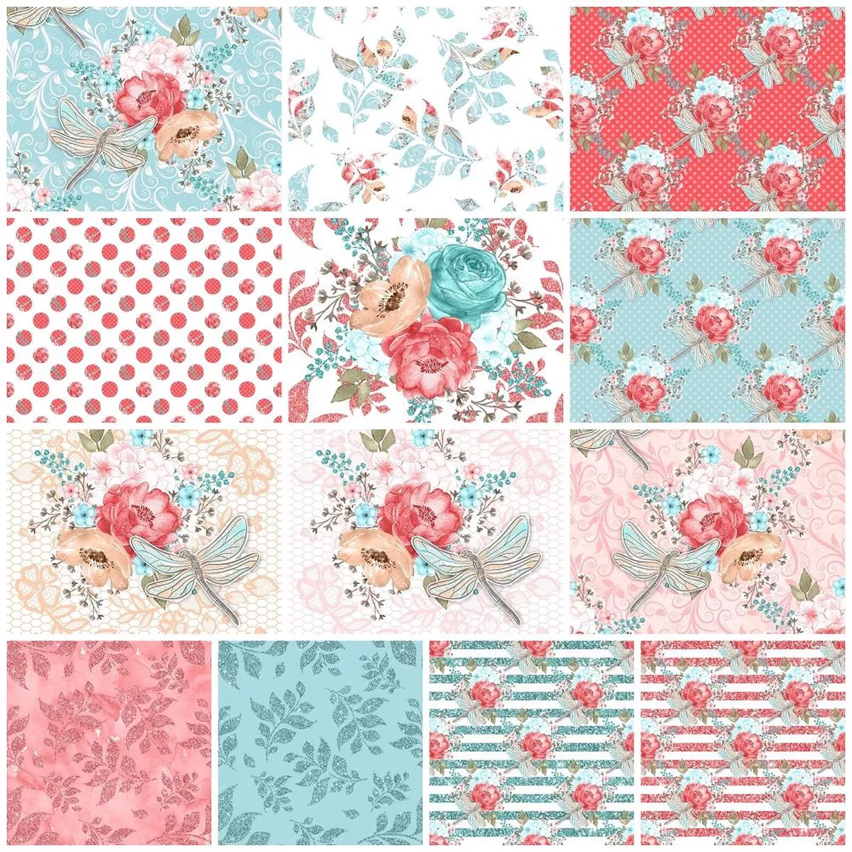 sweet-dragonfly-charm-pack-13-pieces Sweet Dragonfly Charm Pack – 13 Pieces