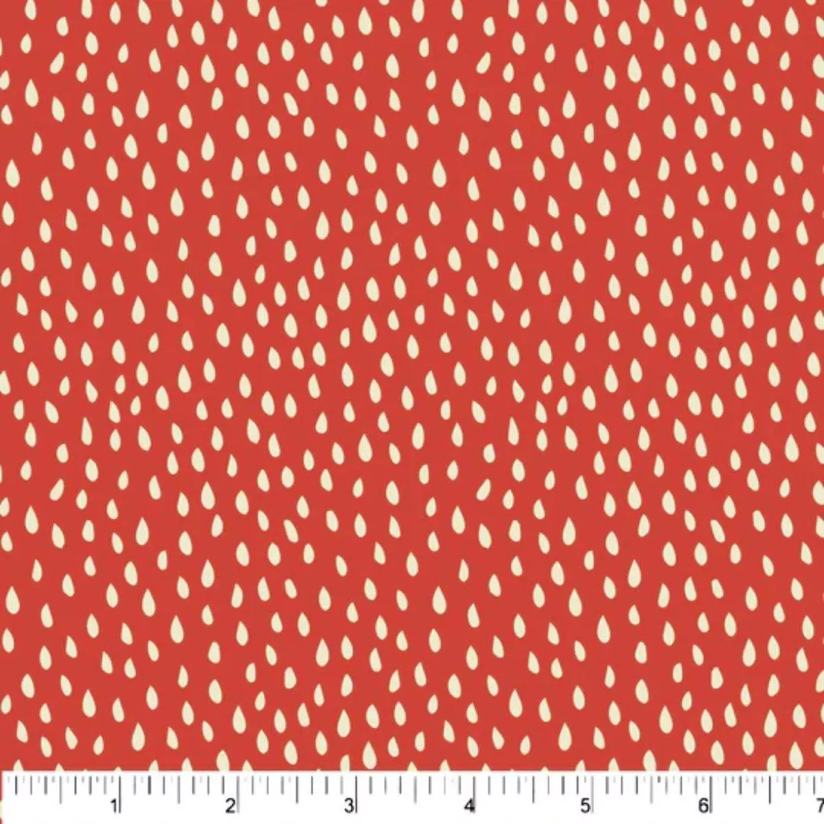 Sweet Seeds Red by Phoebe Fabrics
