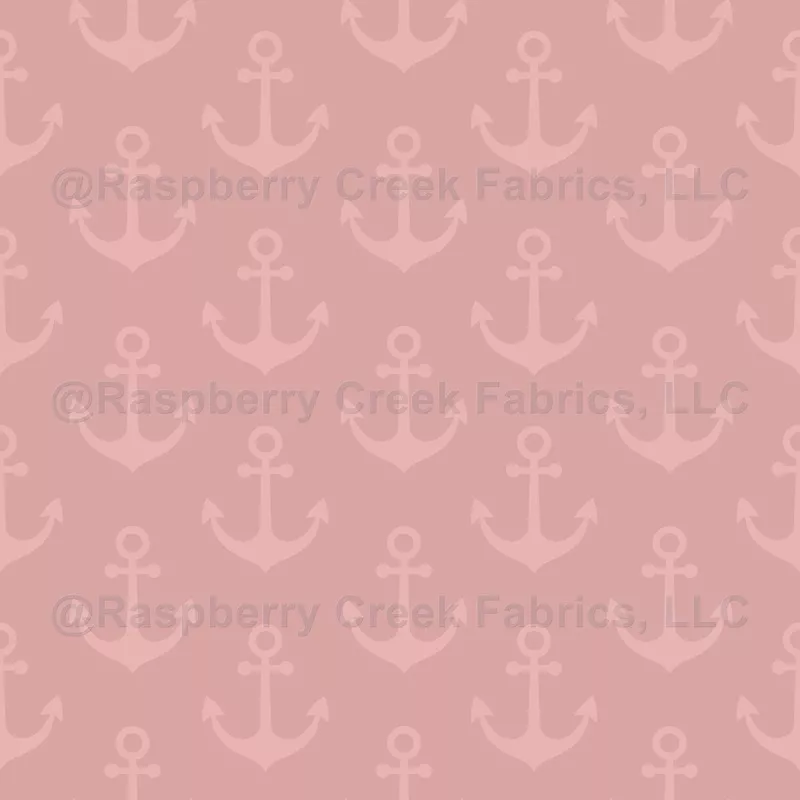 Tonal Anchors on Dark Tea Rose Pink