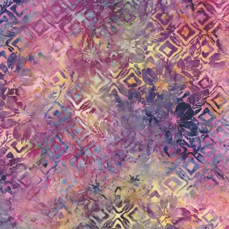 Tonga Batik Butterfly Hibiscus Floral