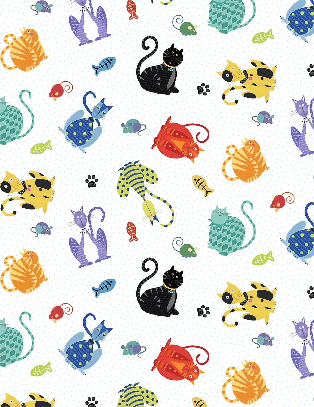 tossed-cats-multiwilmington-prints-84448-195 Tossed Cats MultiWilmington Prints 84448-195