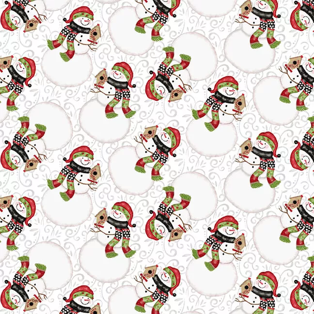 tossed-snowmen-whitestudio-e-5165-09 Tossed Snowmen WhiteStudio E 5165-09