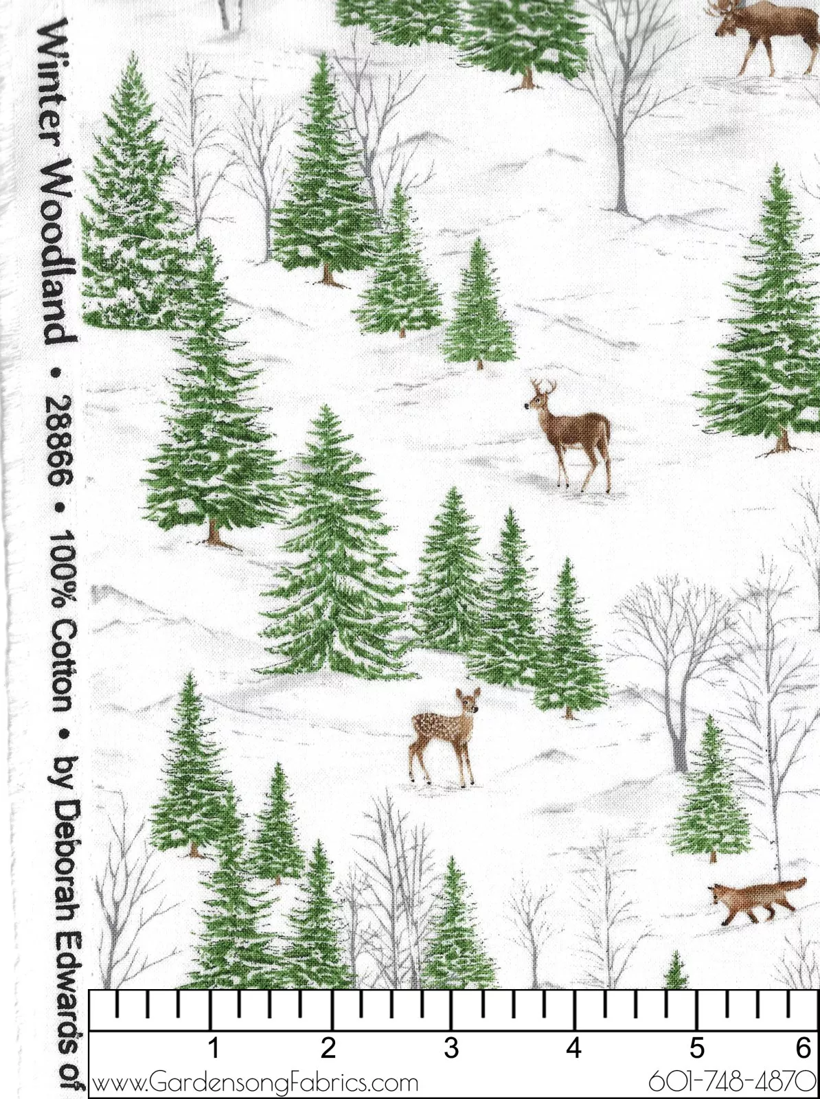 trees-white-multinorthcott-28866-10 Trees White MultiNorthcott 28866-10