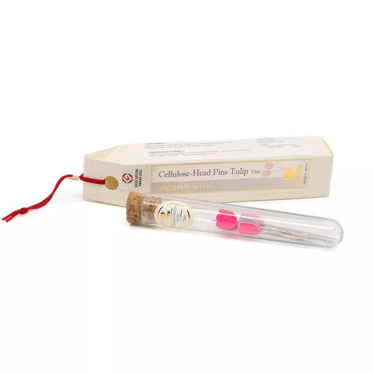 tulip-cellulose-head-pins-thin Tulip Cellulose-Head Pins, Thin
