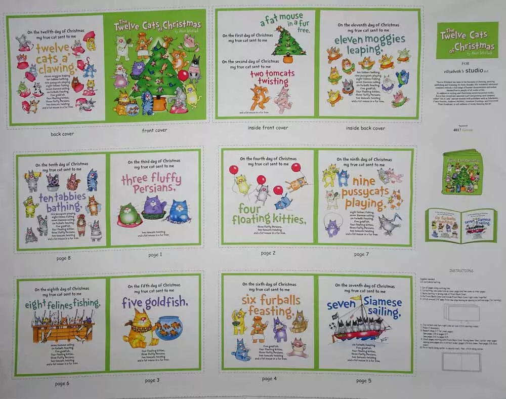 twelve-cats-christmas-book-panel The Twelve Cats of Christmas Book Panel