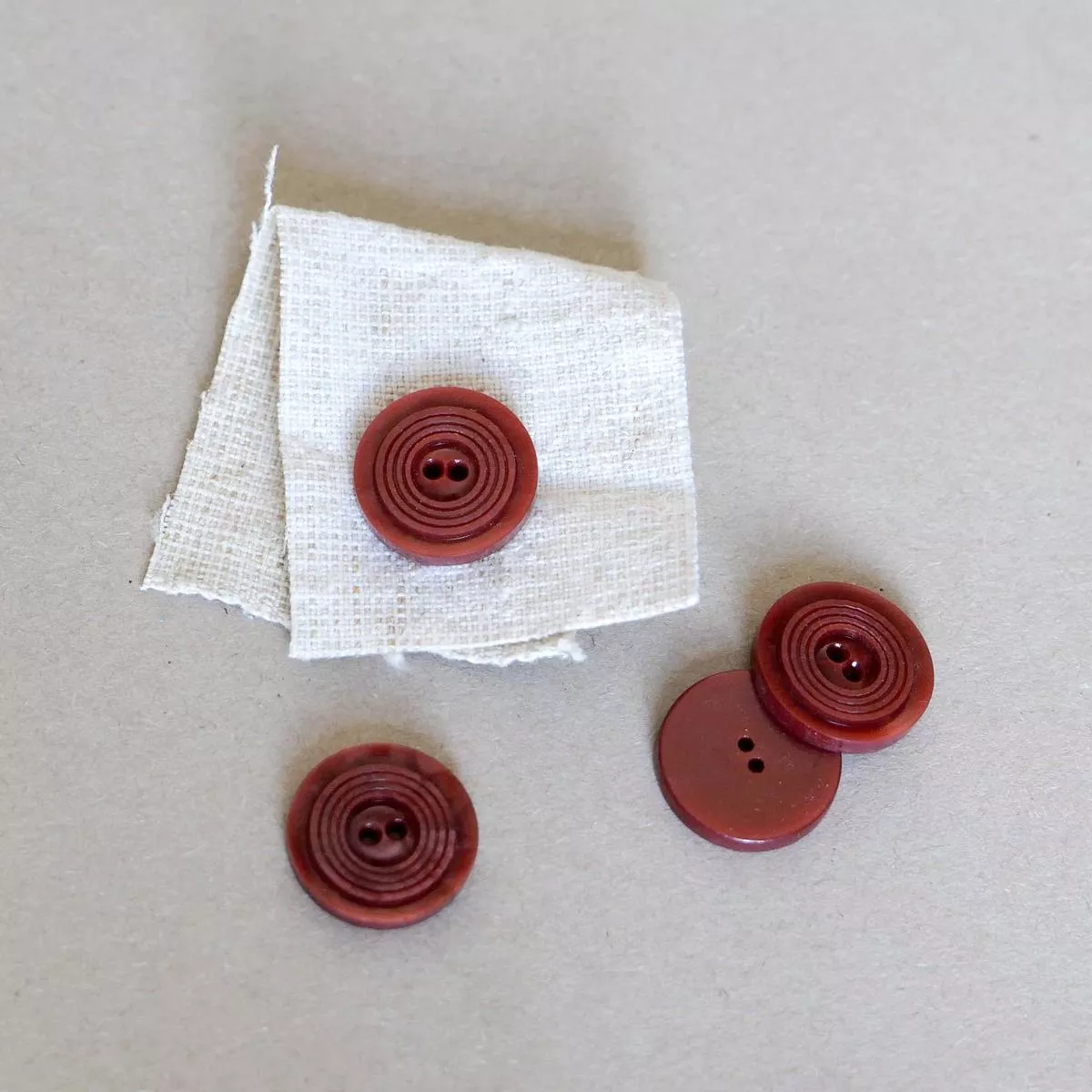 Vintage Ripple Buttons