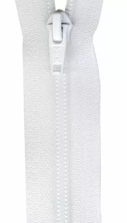 vislon-separating-robe-zipper-35in-white Vislon Separating Robe Zipper 35in White
