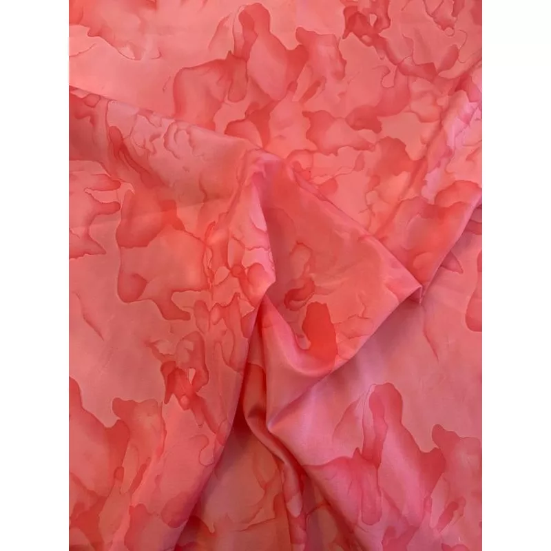 watercolor-printed-silk-cotton-coral Watercolor Printed Silk and Cotton – Coral