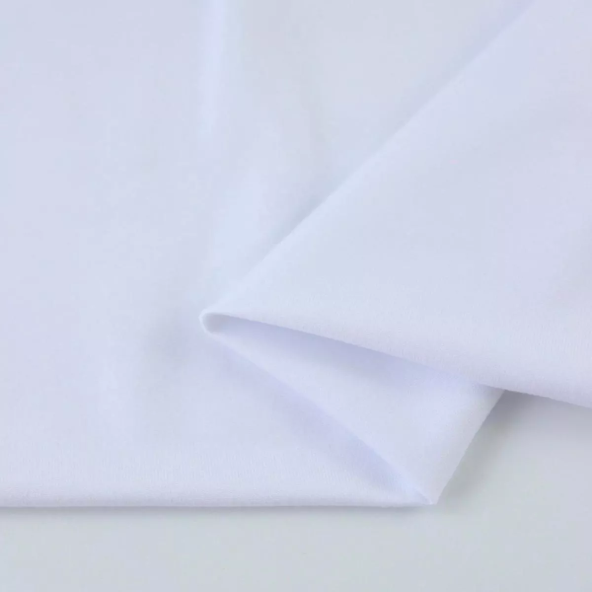 white-athletic-brushed-poly-jersey-125gsm White Athletic Brushed Poly Jersey 125GSM