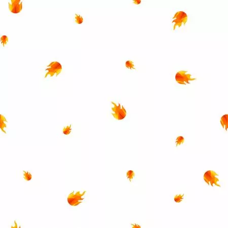 White Tiny Flame