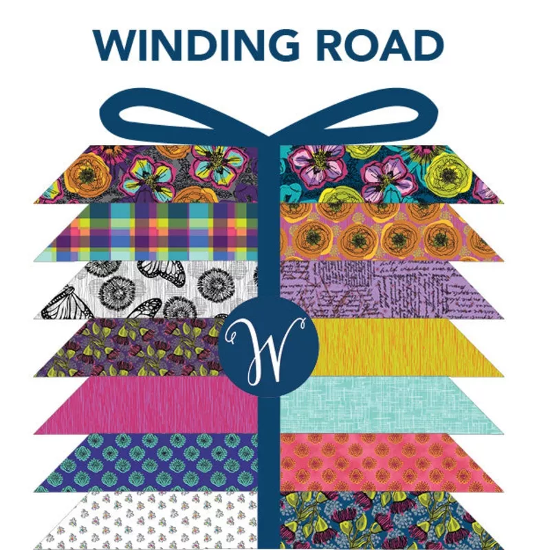 winding-road-natalie-barnes-fatqwind-x-multi-fat-quarter-bundle-cotton Winding Road Natalie Barnes FATQWIND-X Multi Fat Quarter Bundle Cotton