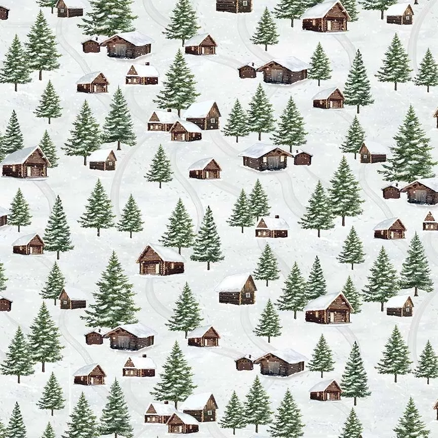 Winter Wonderland Katie CF3692 Multi by Timeless Treasures