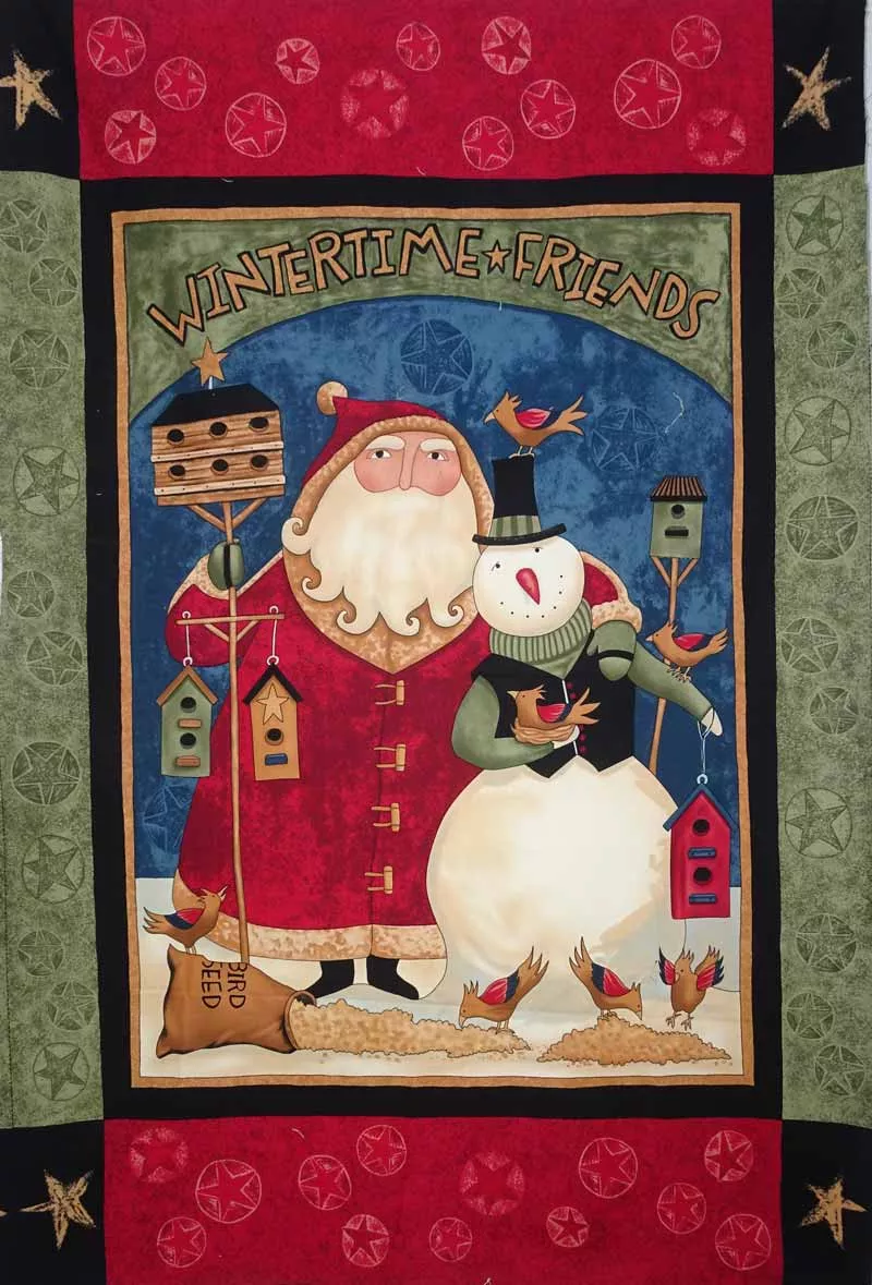 wintertime-friends-panel-santa-large Wintertime Friends Panel (Santa Large)