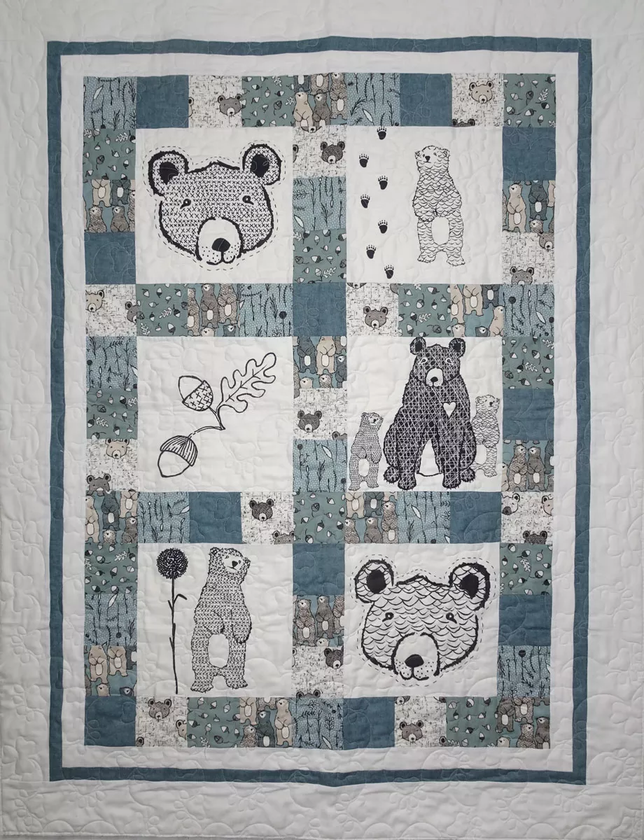 woolly-bear-quilt-kit-pink-only-available Woolly Bear Quilt Kit**Pink Only Available**