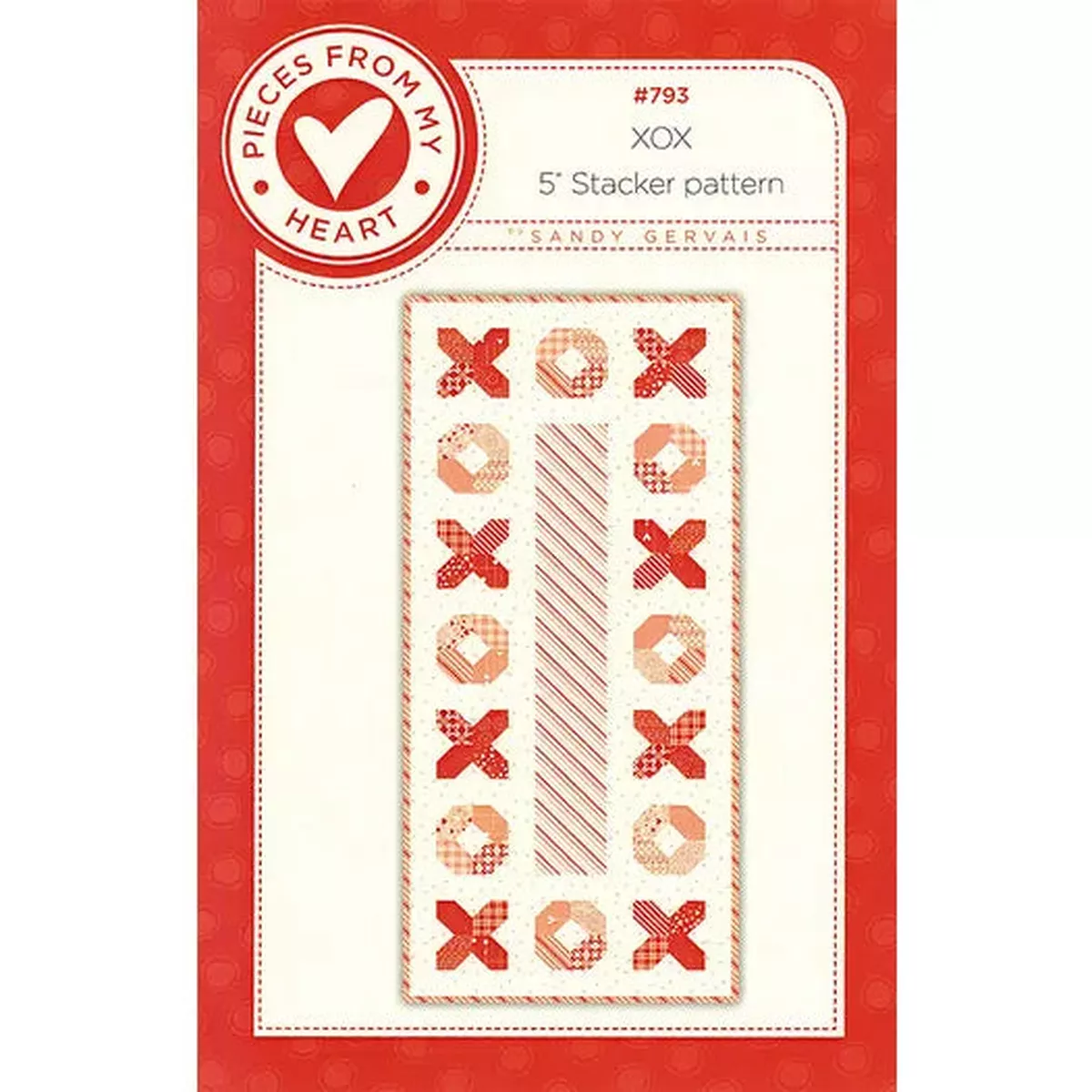xox-paper-pattern-by-sandy-gervais XOX Paper Pattern by Sandy Gervais