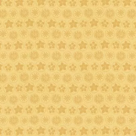 Yellow Floral Coins