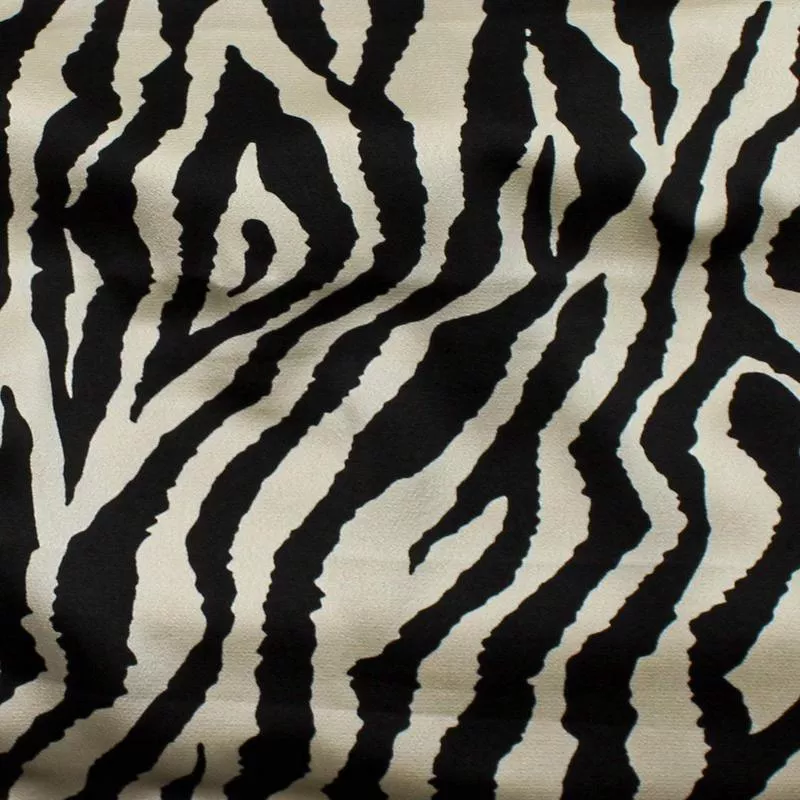 zebra-bubble-satin-light-beige-black Zebra Bubble Satin Light Beige / Black