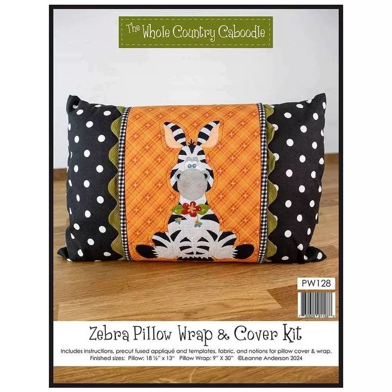 zebra-pillow-wrap-cover-kit-pattern Zebra Pillow Wrap & Cover Kit – Pattern