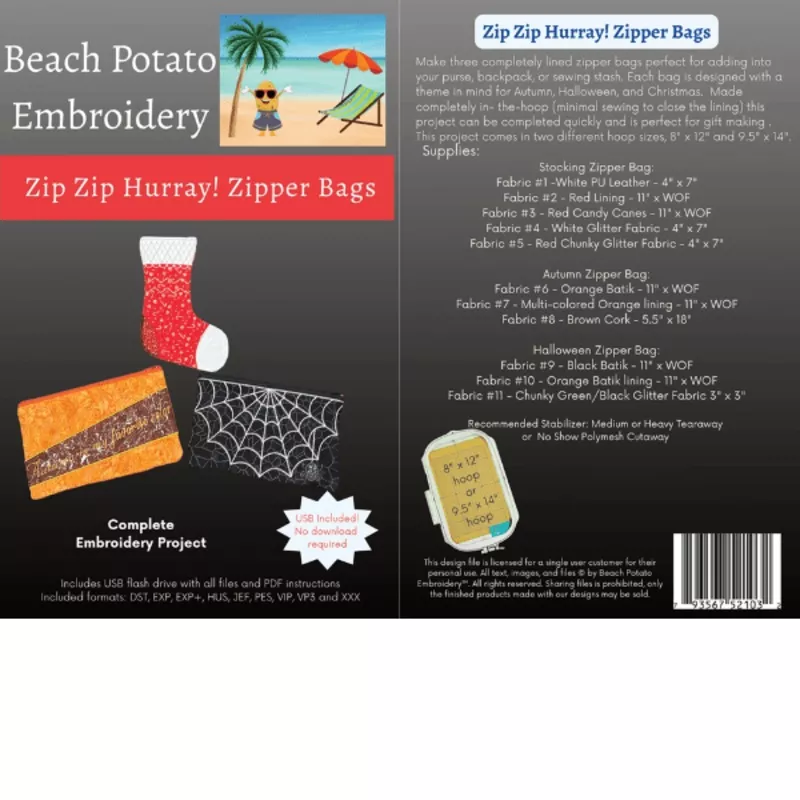 zip-zip-hurray-zipper-bags-pattern Zip Zip Hurray! Zipper Bags Pattern