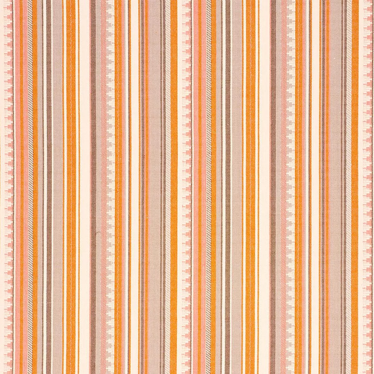 zuni-stripe-orange-pink-fabric Zuni Stripe Orange and Pink Fabric